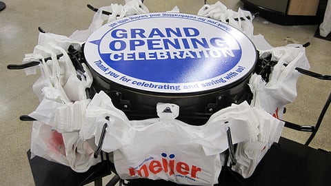 Meijer Grand Opening Signage