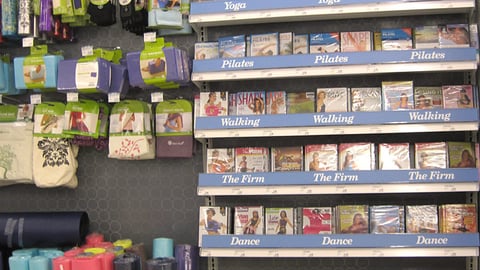 Gaiam Fitness DVD Gondola