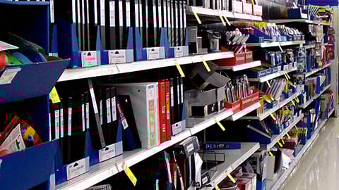 Meijer 'High Marks' Aisle Sign