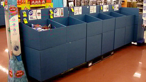 Meijer Back-to-School  Dump Bins