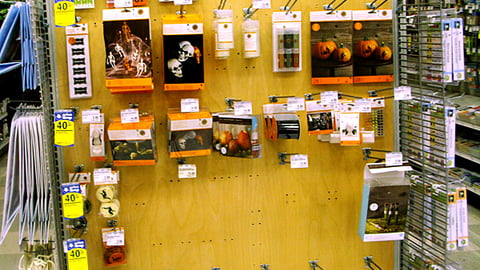 Meijer Halloween Merchandise Endcap