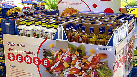 Kraft Meijer 'Dining in Makes Sense' Pallet Display