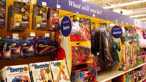 Meijer In-Line Toys Display