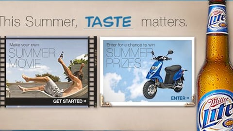 Miller Sweeps Internet Ad