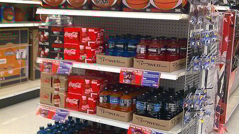 Meijer Final Four Coca-Cola Endcap