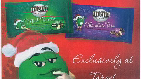 M&M's Target Holiday FSI