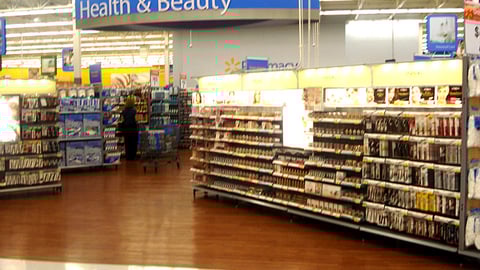 Walmart Health and Beauty Department