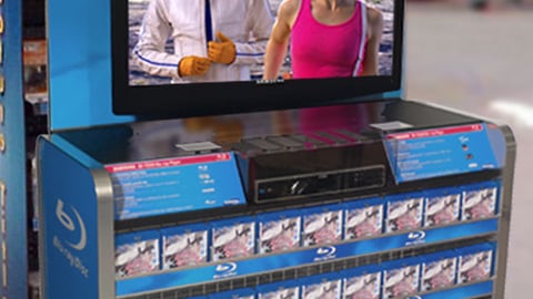 Matrix Blu-ray Endcap Display