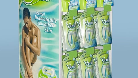 Venus Embrace Two-Sided Floorstand