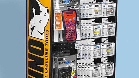 Dymo Rhino Floorstand Display
