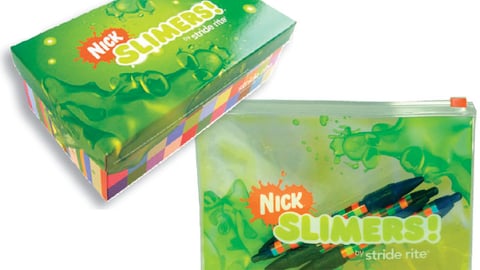 Stride Rite Nick Slimers Packaging