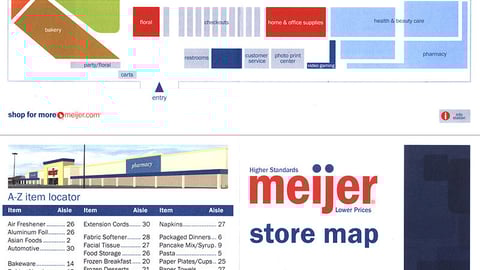 Meijer Niles Store Map