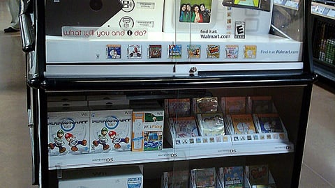 Walmart Nintendo Display Case