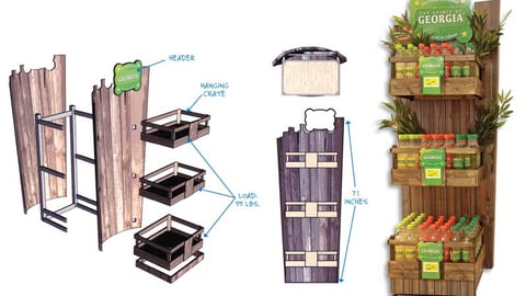 Nuts & Bolts: Coca-Cola Georgia Lemonade Display