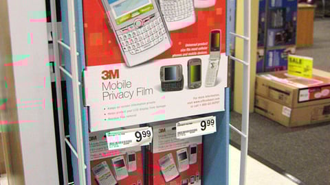 3M Mobile Privacy Film Power Wing