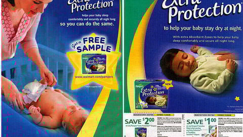 Pampers Walmart Co-Equity FSI