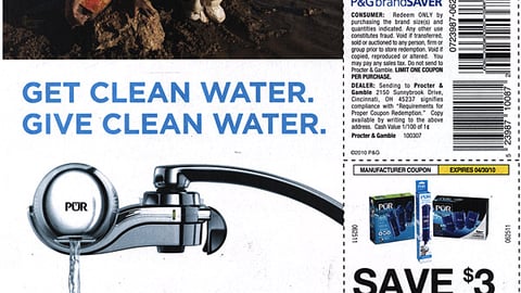 Pur 'Clean Water' FSI