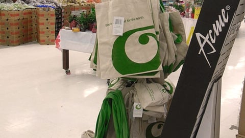 Reusable Shopping Bags Floorstand