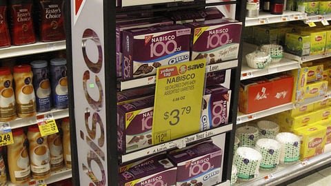 Nabisco 100 Calorie Packs Floorstand