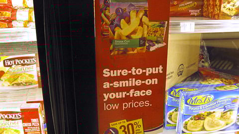 America's Choice Cooler Sign