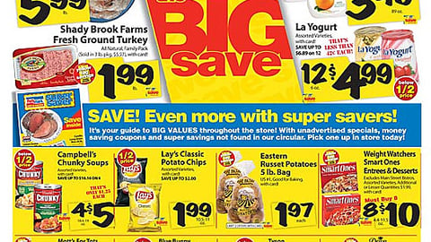 Pathmark 'Big Save' Feature