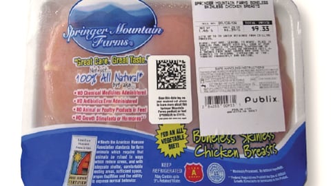 Cell Phone Snap2C Tag for Packaging