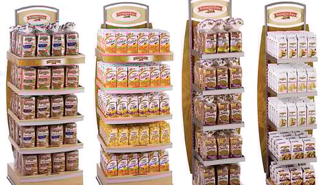 Pepperidge Farm Permanent Floorstands