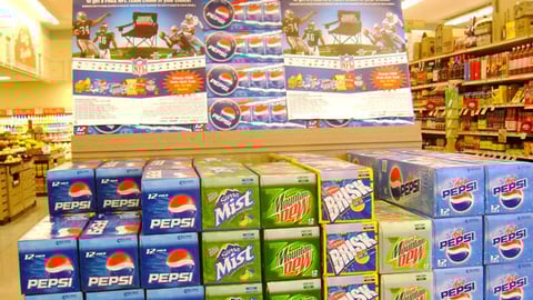Vons Pepsi Endcap