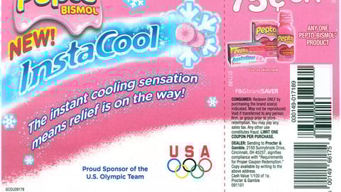 Pepto-Bismol Insta-Cool FSI