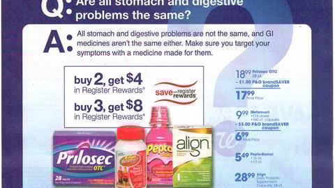 P&G Walgreens Co-Equity FSI