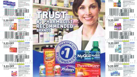 P&G 'Pharmacist Recommended' FSI