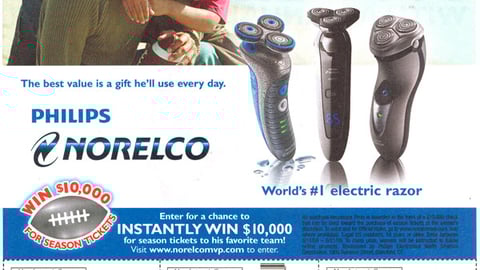 Philips Norelco Father's Day FSI