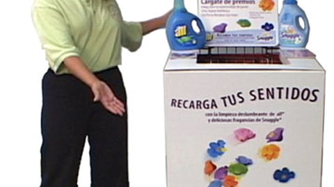 Unilever  "Recarga Tus Sentidos" Cart