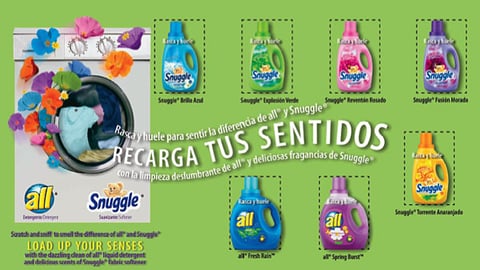 Unilever "Recarga Tus Sentidos" Scent Card