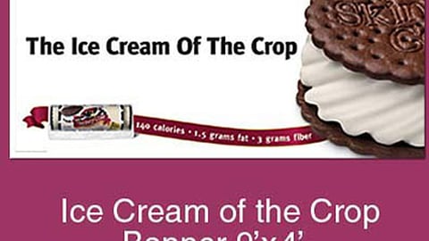Skinny Cow "Cream of the Crop" Banner
