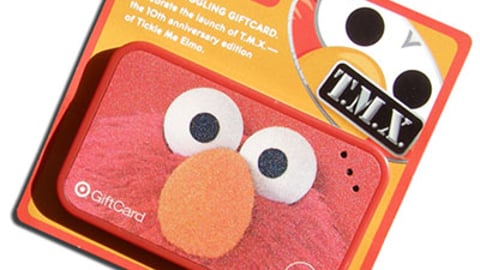 Target T.M.X. Elmo Gift Card