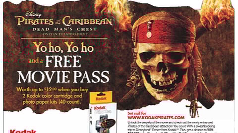 Kodak 'Pirates' Sign