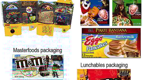 'Pirates of the Caribbean' Packaging