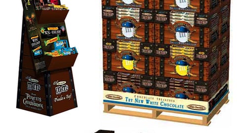 M&M's 'Pirates' Pearls Displays