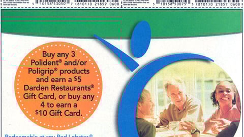 GSK Darden Restaurants Rebate FSI