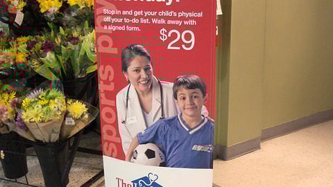 Publix "The Little Clinic" Sign