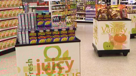 Publix Perimeter Pallet Bins