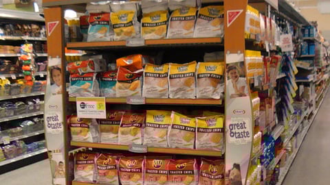Nabisco Snack Endcap