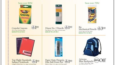 Publix Back-to-School Feature