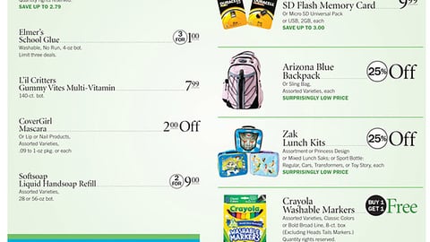 Publix Back-to-School Feature