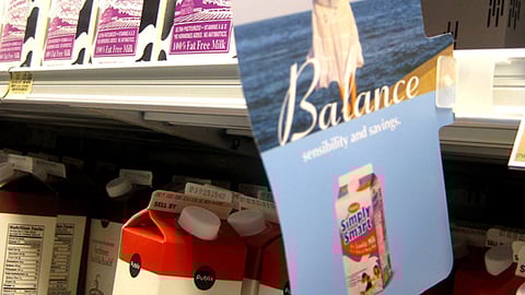 Publix Simply Smart 'Balance' Shelf Talker