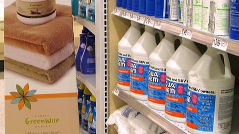 Publix GreenWise Bleach Standee