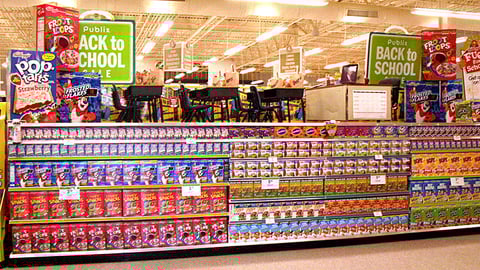 Publix Back-to-School Merchandising