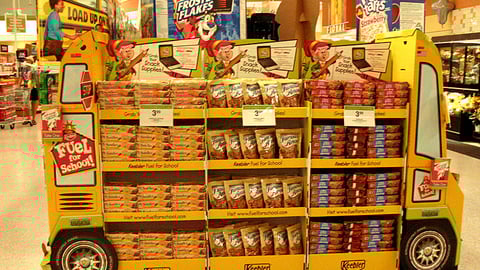 Kellogg 'Fuel for School' Display