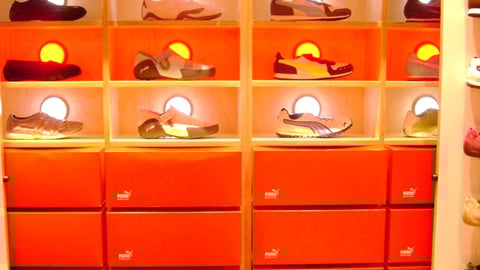Puma Footwear Wall